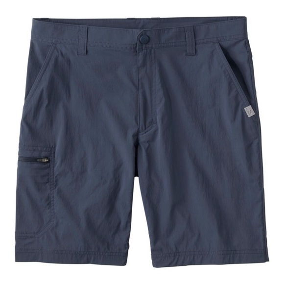 L.L. Bean Pants - LL Bean Trek Trail Shorts Blue Womens Mid Rise Bermuda Hiking Camping size 10